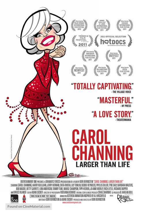 Carol Channing: Larger Than Life - Movie Poster
