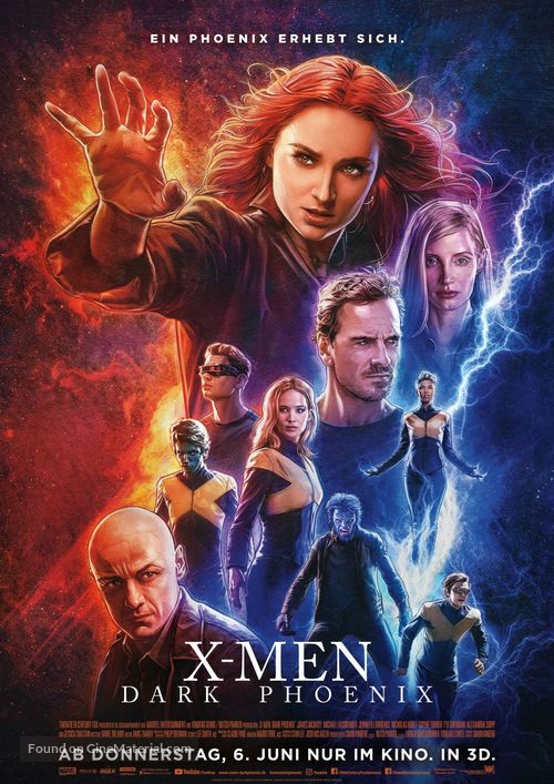 Dark Phoenix - German Movie Poster