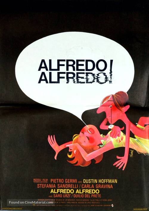 Alfredo, Alfredo - French Movie Poster