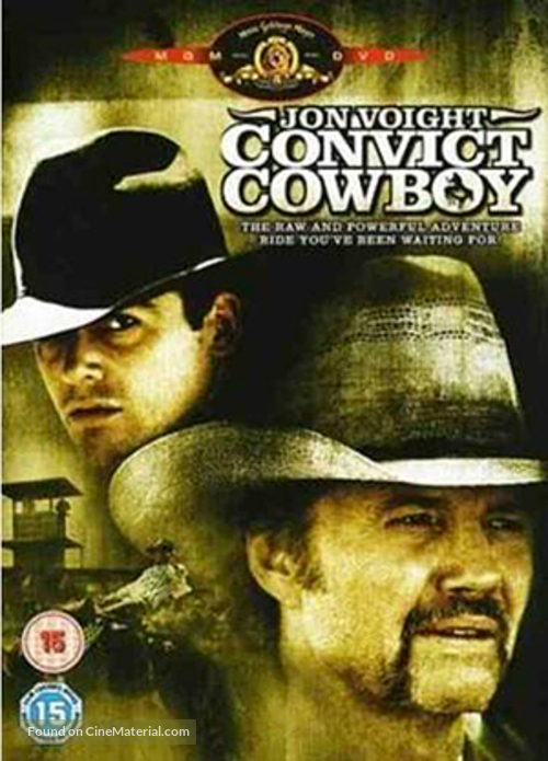 Convict Cowboy - British DVD movie cover