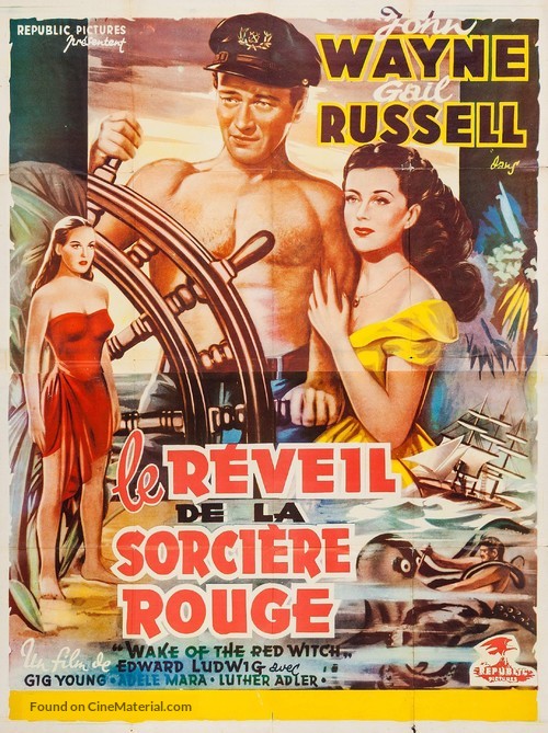 Wake of the Red Witch - French Movie Poster