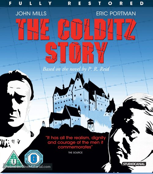 The Colditz Story - British Blu-Ray movie cover