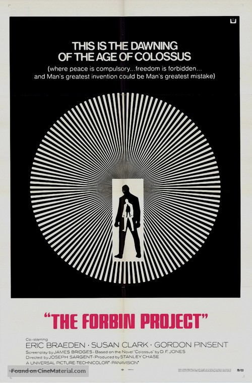 Colossus: The Forbin Project - Movie Poster