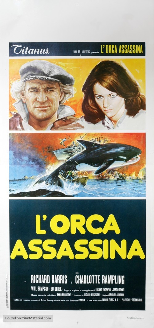 Orca - Italian Movie Poster