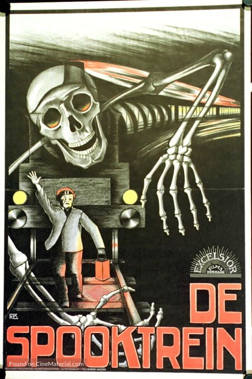 Der Geisterzug - Dutch Movie Poster