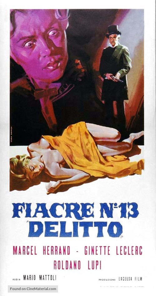 Fiacre N. 13, Il - Italian Movie Poster