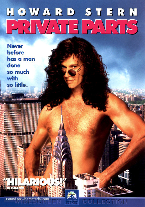 Private Parts - DVD movie cover