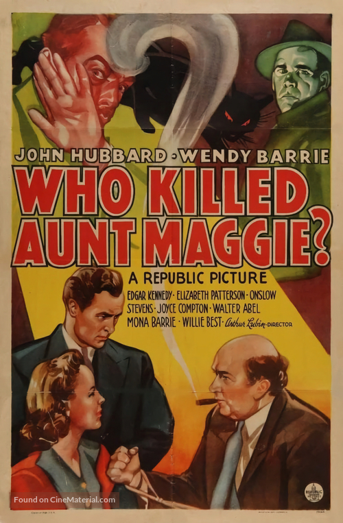 Who Killed Aunt Maggie? - Movie Poster