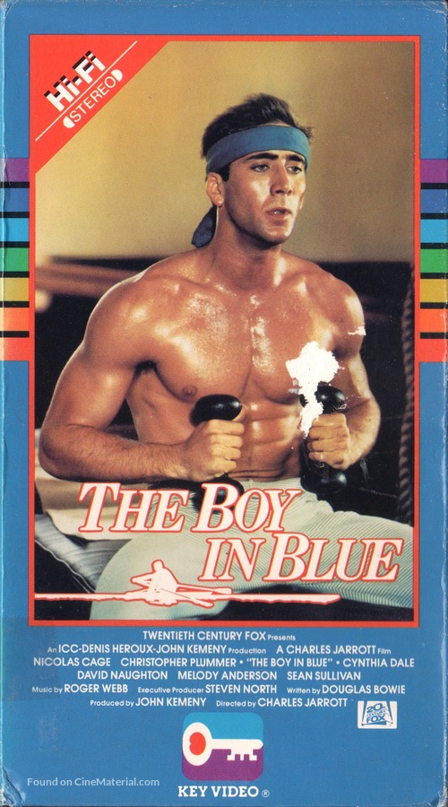 The Boy In Blue - VHS movie cover