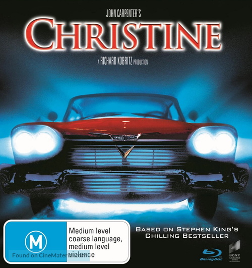 Christine - Australian Blu-Ray movie cover