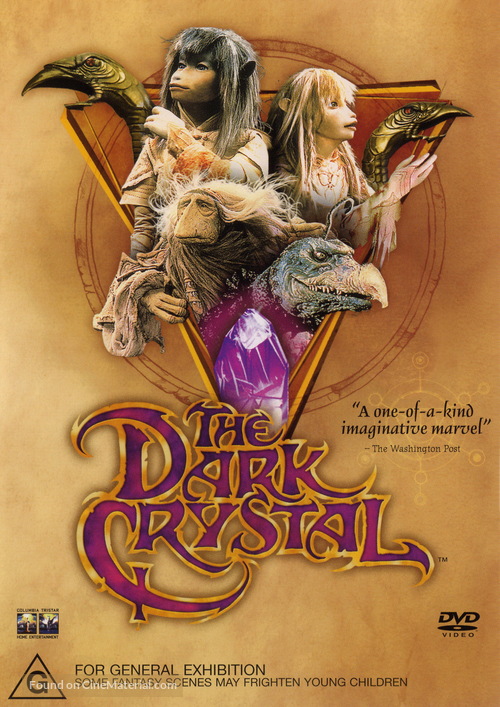 The Dark Crystal - Australian DVD movie cover