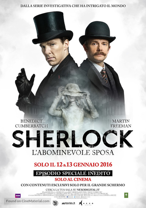 &quot;Sherlock&quot; - Italian Movie Poster