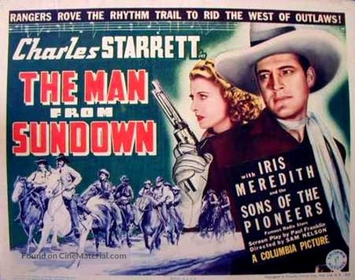 The Man from Sundown - Movie Poster