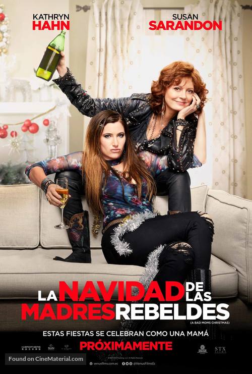 A Bad Moms Christmas - Ecuadorian Movie Poster