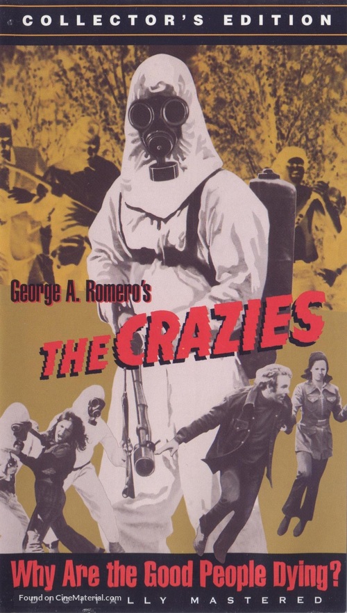 The Crazies - VHS movie cover
