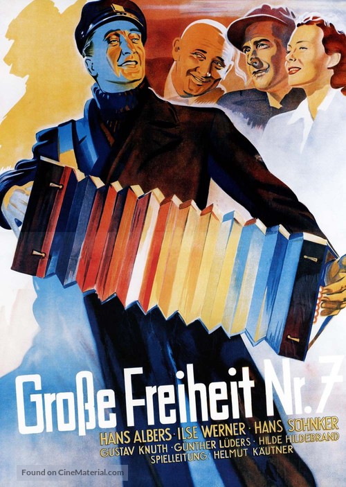 Gro&szlig;e Freiheit Nr. 7 - German Movie Poster