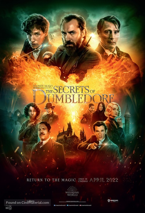 Fantastic Beasts: The Secrets of Dumbledore - Indonesian Movie Poster