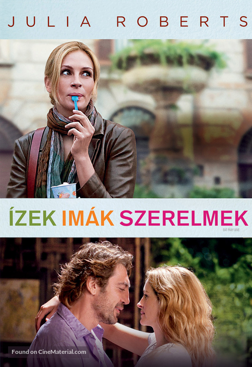 Eat Pray Love - Hungarian Movie Cover