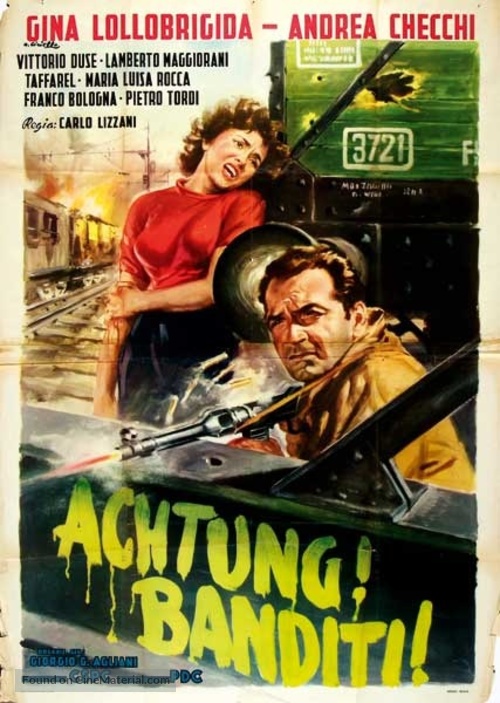 Achtung! Banditi! - Italian Movie Poster