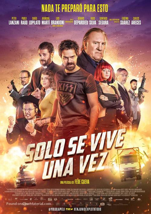S&oacute;lo se vive una vez - Argentinian Movie Poster