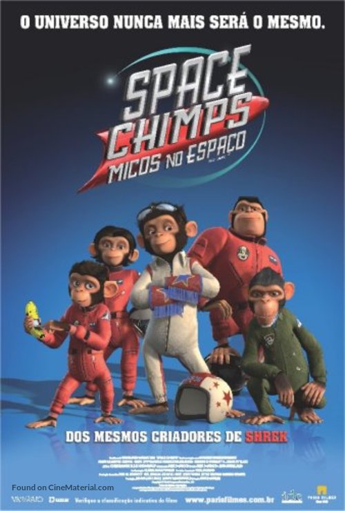Space Chimps - Brazilian Movie Poster