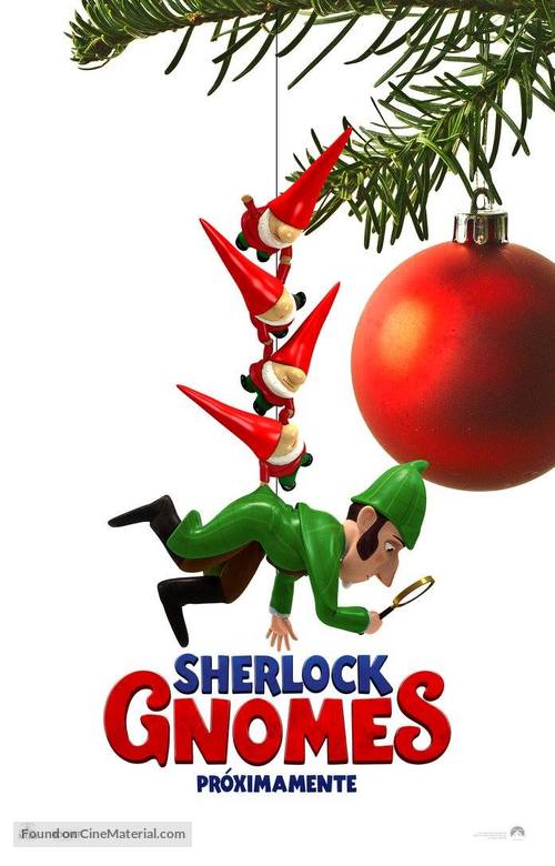 Sherlock Gnomes - Argentinian Movie Poster