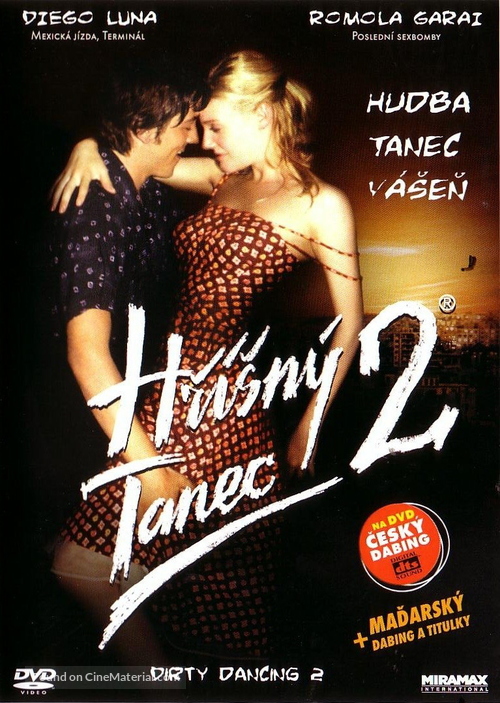 Dirty Dancing: Havana Nights - Czech DVD movie cover