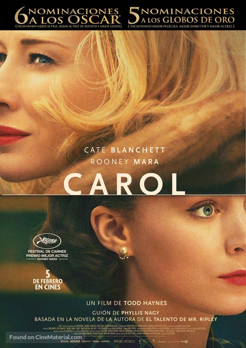 Carol - Spanish Movie Poster