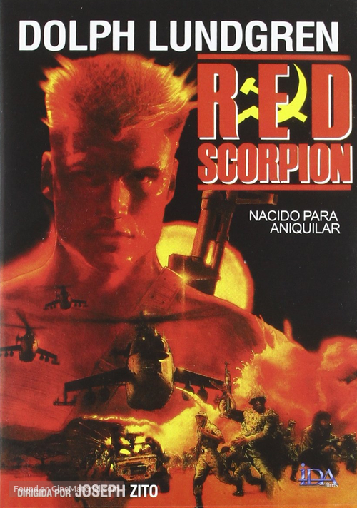 Red Scorpion - Spanish Movie Cover