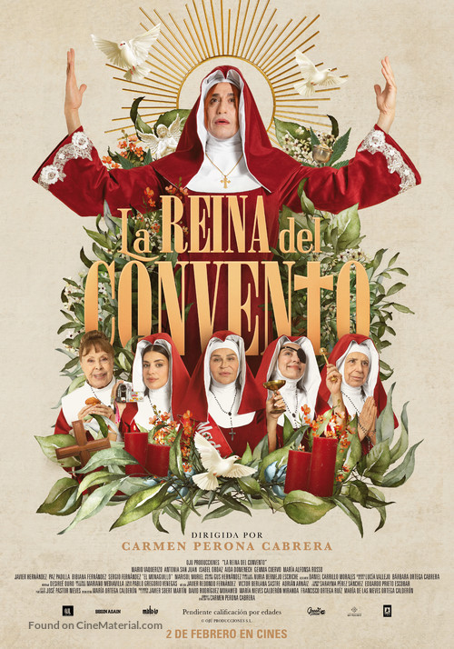 La reina del convento - Spanish Movie Poster