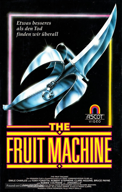 The Fruit Machine - German VHS movie cover