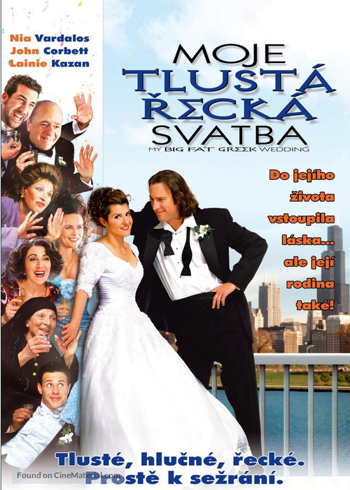 My Big Fat Greek Wedding - Czech DVD movie cover