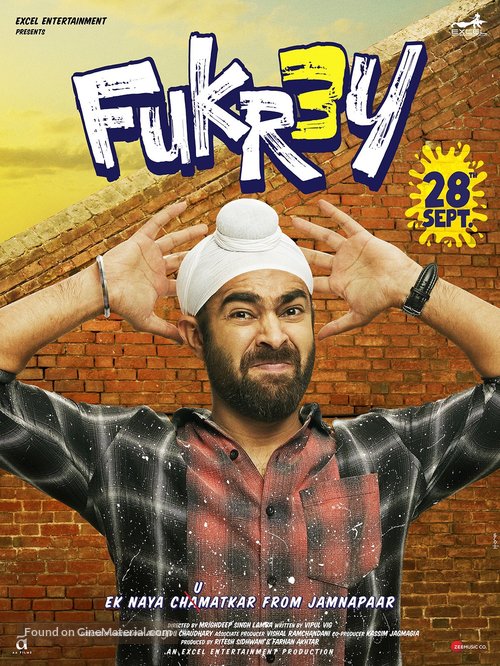 Fukrey 3 - Indian Movie Poster