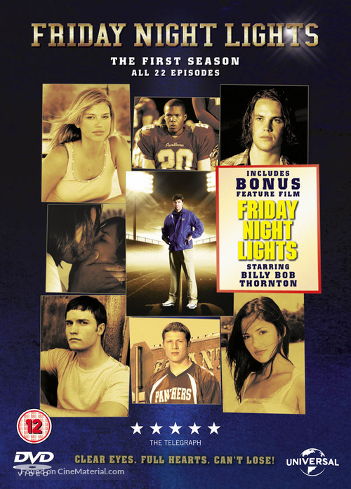 &quot;Friday Night Lights&quot; - British DVD movie cover