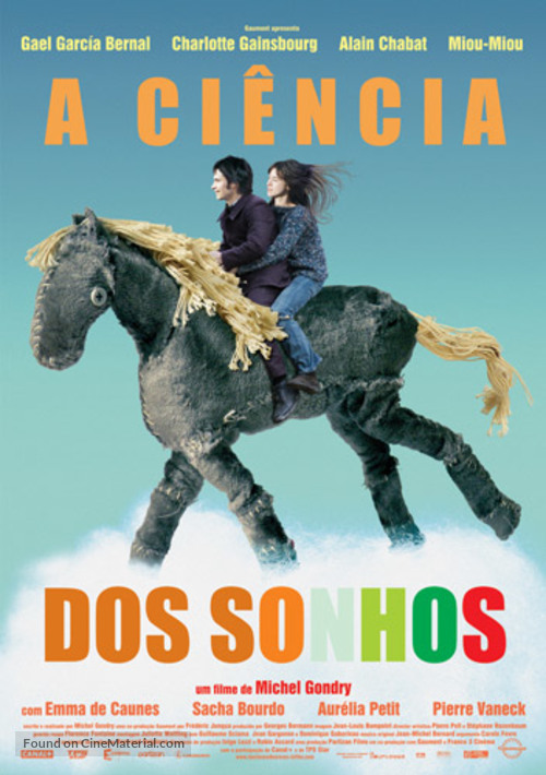 La science des r&ecirc;ves - Portuguese Movie Poster