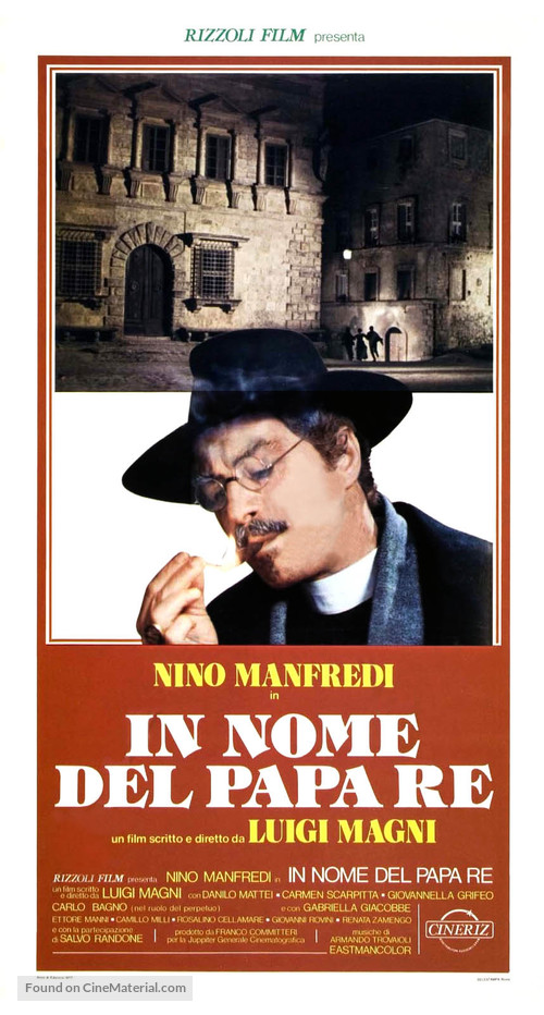 In nome del papa re - Italian Movie Poster