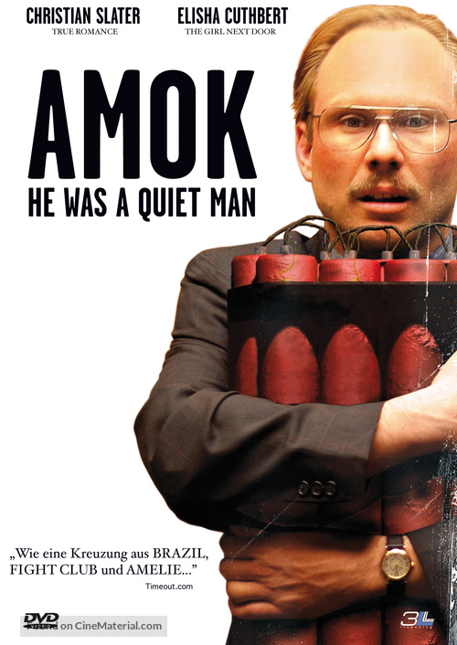 He Was a Quiet Man - German DVD movie cover
