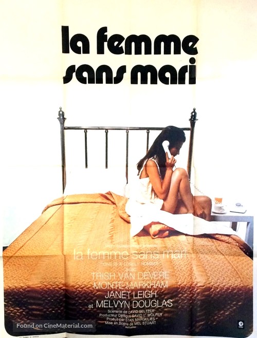 One Is a Lonely Number - French Movie Poster