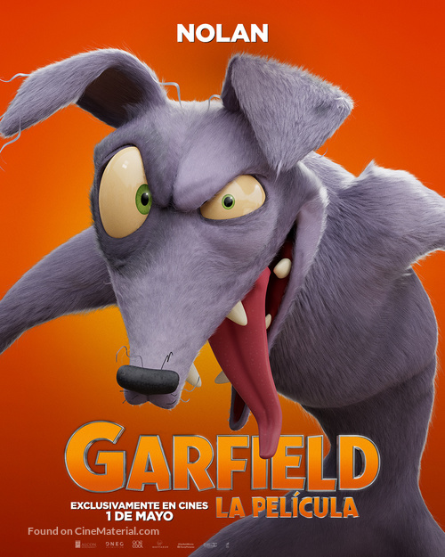 The Garfield Movie - Spanish Movie Poster