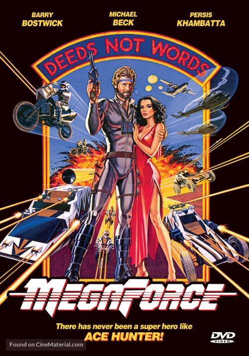 Megaforce - DVD movie cover