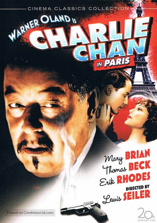 Charlie Chan in Paris - DVD movie cover