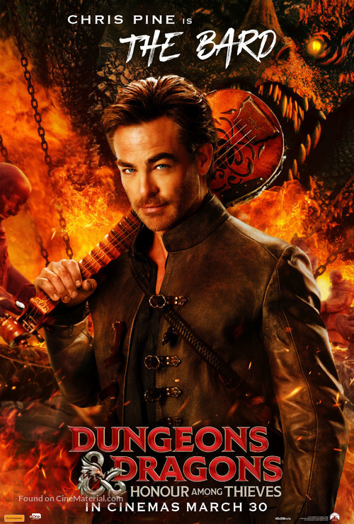 Dungeons &amp; Dragons: Honor Among Thieves - Australian Movie Poster