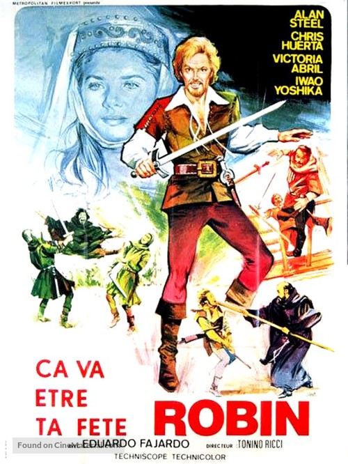 Storia di arcieri, pugni e occhi neri - French Movie Poster