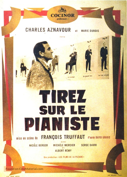 Tirez sur le pianiste - French Movie Poster