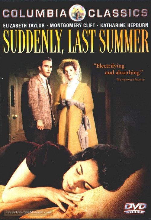 Suddenly, Last Summer - DVD movie cover