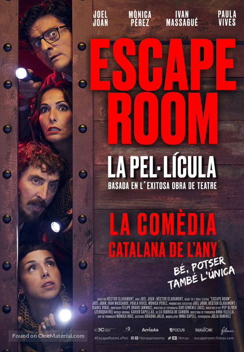 Escape Room: La pel&middot;l&iacute;cula - Spanish Movie Poster