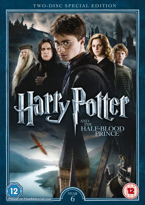 Harry Potter and the Half-Blood Prince - British DVD movie cover