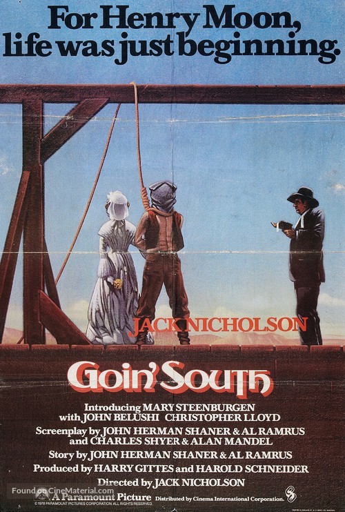 Goin&#039; South - British Movie Poster