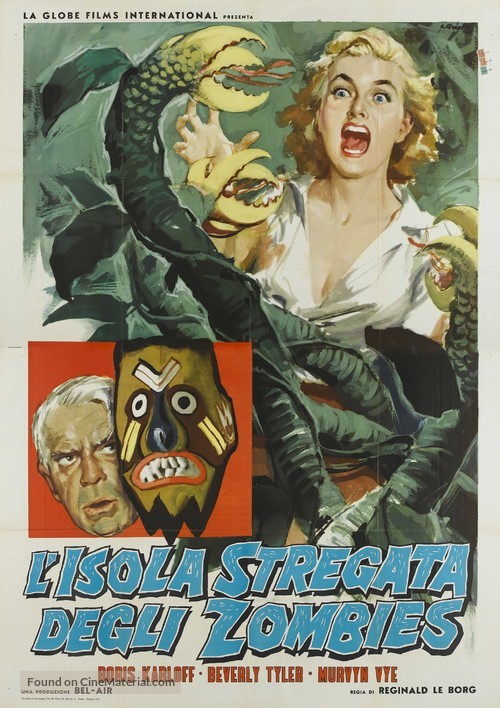 Voodoo Island - Italian Movie Poster