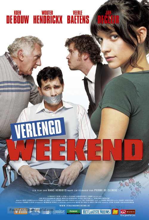 Verlengd weekend - Belgian Movie Poster